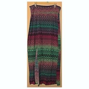 Maxi Multi-colored skirt